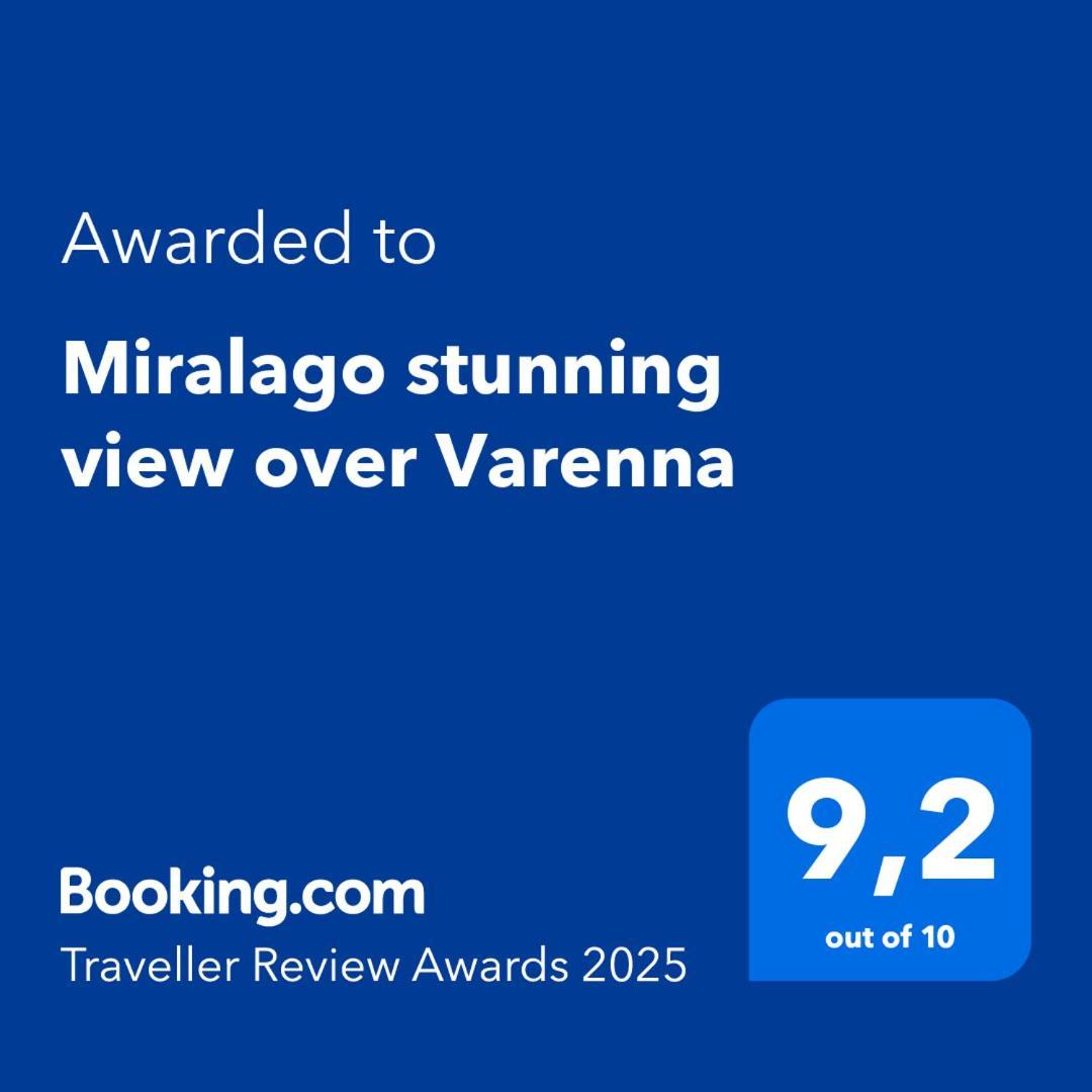Miralago Stunning View Over Varenna Perledo Exterior photo